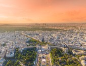 Sunset view from the summit