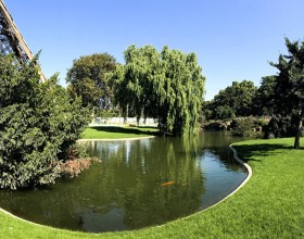 Les jardins de la tour Eiffel côté nord-est