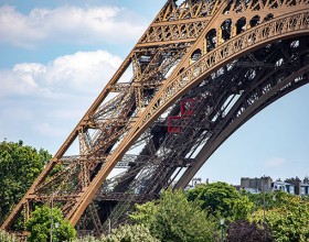 L'ascenseur du pilier nord