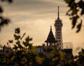 Tour Eiffel vue de loin