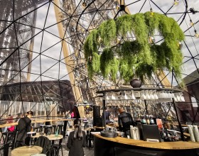 La bulle parisienne au 1er étage de la tour Eiffel