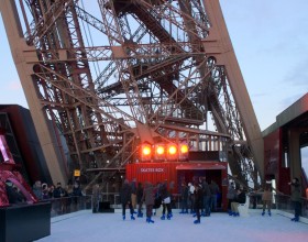  Pista de patinaje 1° planta de la Torre Eiffel