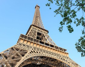 Eiffel Tower from the gardens