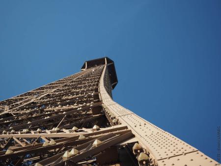 Vue vers le sommet
