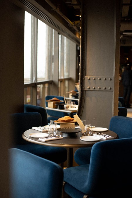 Inside the Madame Brasserie lounge