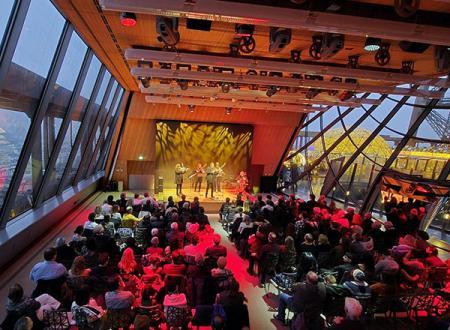 Vue sur un concert dans la Salle Gustave Eiffel