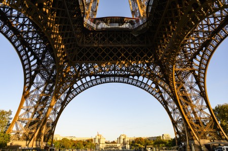 Eiffel Tower esplanade