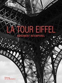 Cover of the book celebrating 130 years of the Eiffel Tower 