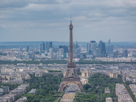 Eiffel Tower from the Montparnasse Tower