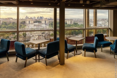 Interior view of Madame Brasserie
