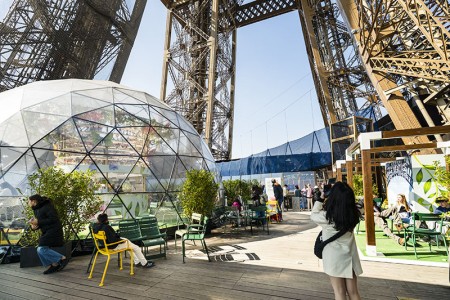 First-floor terrace, Spring 2026