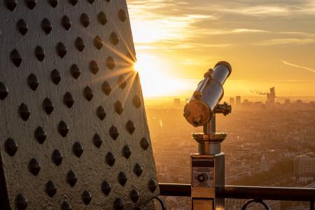 Vista lunga dalla Torre Eiffel