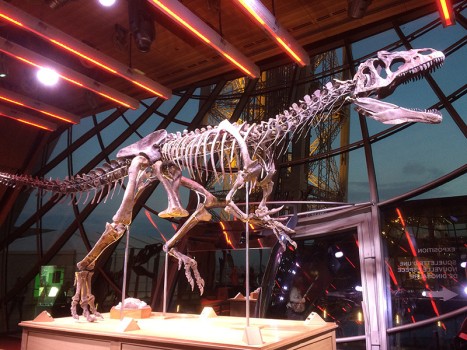 Salle Gustave Eiffel Dinosaure 