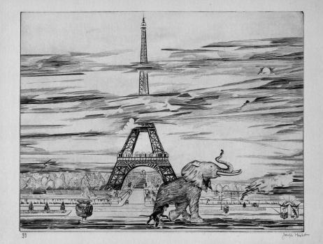 Coloriage Tour Eiffel