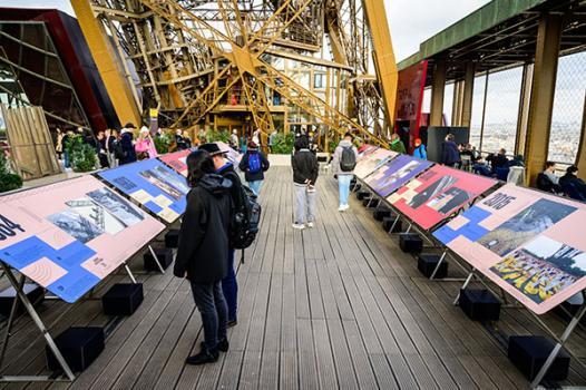 Exposition au 1er étage 