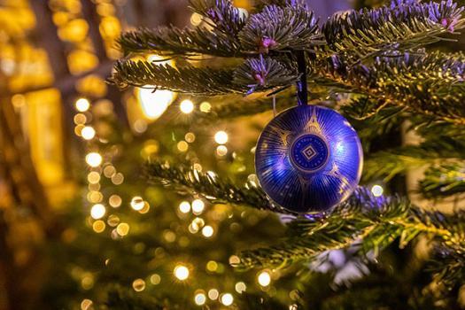 Bola de té Noël à Paris de Damman Frères y la Torre Eiffel