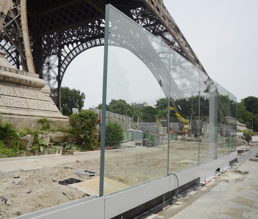 Photo paroi en verre