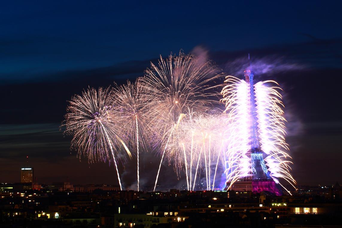 Diaporama Feu d'artifice du 14 juillet 2017