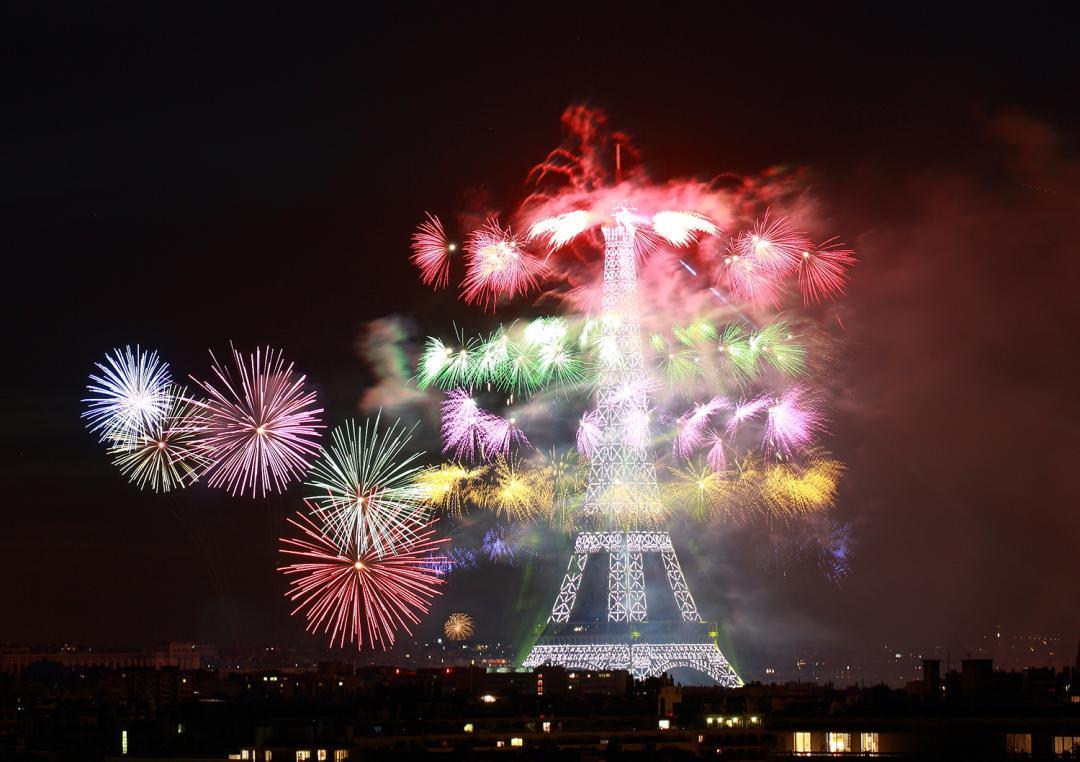 Diaporama Feu d'artifice du 14 juillet 2017