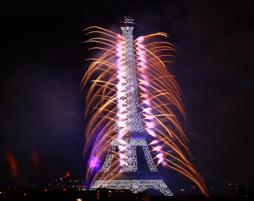 Diaporama Feu d'artifice du 14 juillet 2017