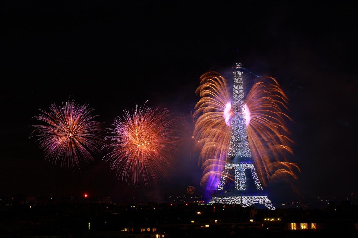 Diaporama Feu d'artifice du 14 juillet 2017