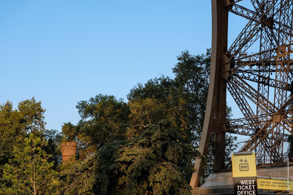 Foto Los jardines de la Torre Eiffel