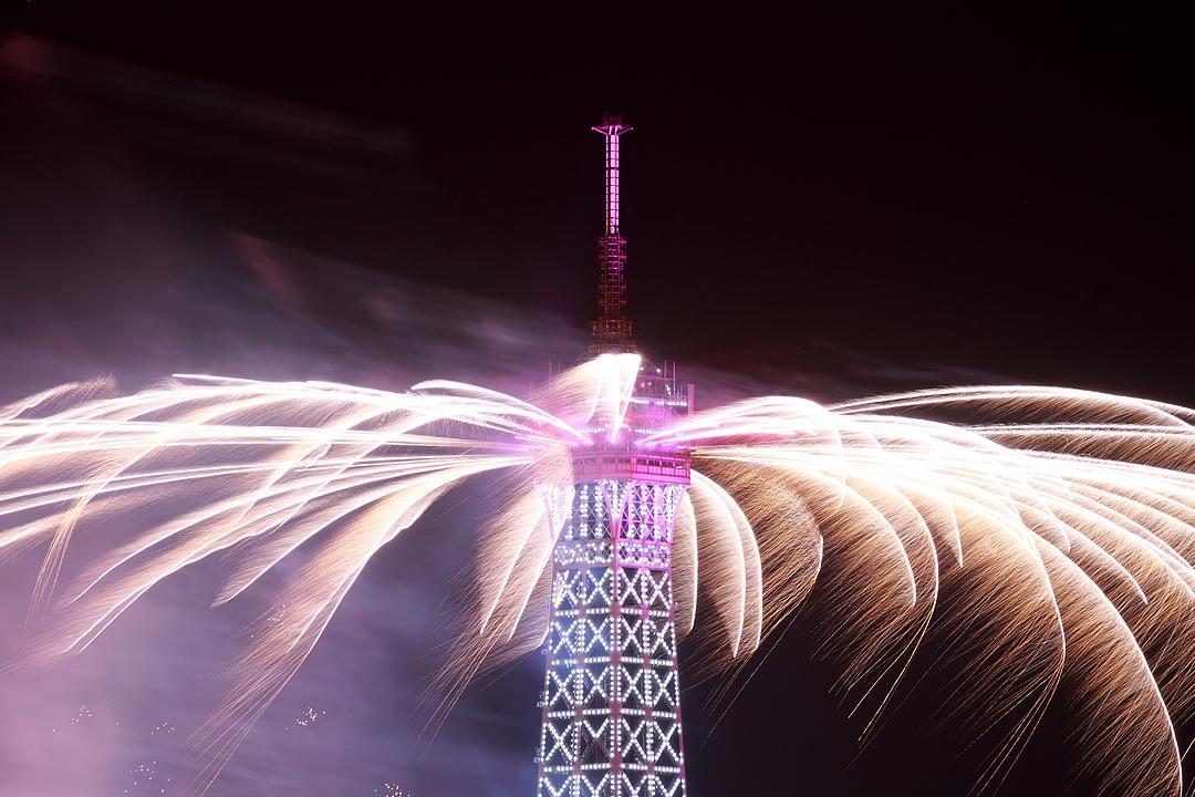 Feu d'artifice du 14 juillet 2018