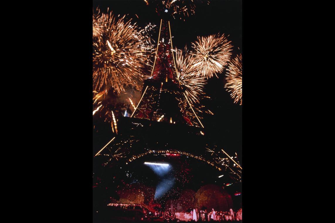 Diaporama de la tour Eiffel éclairée