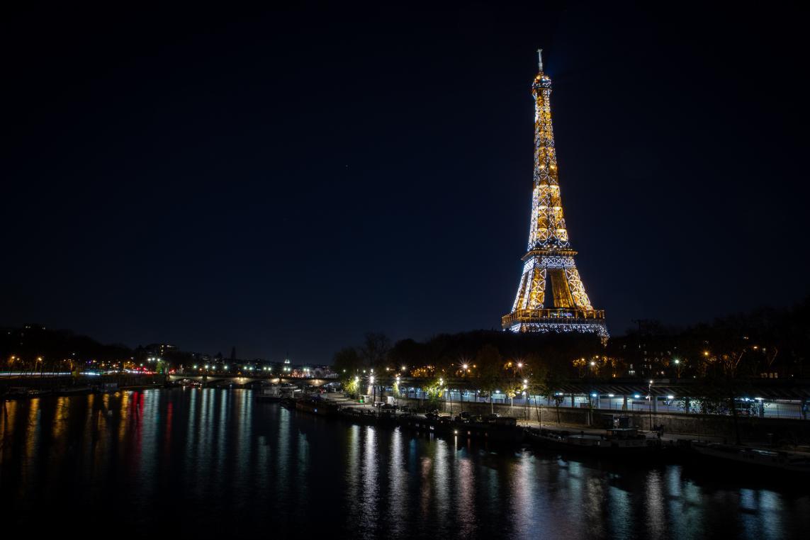Tour Eiffel de noche