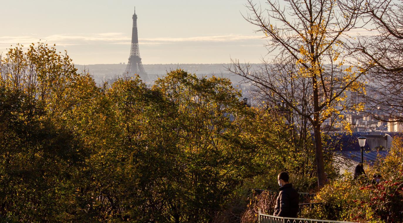 Torre Eiffel de lejos