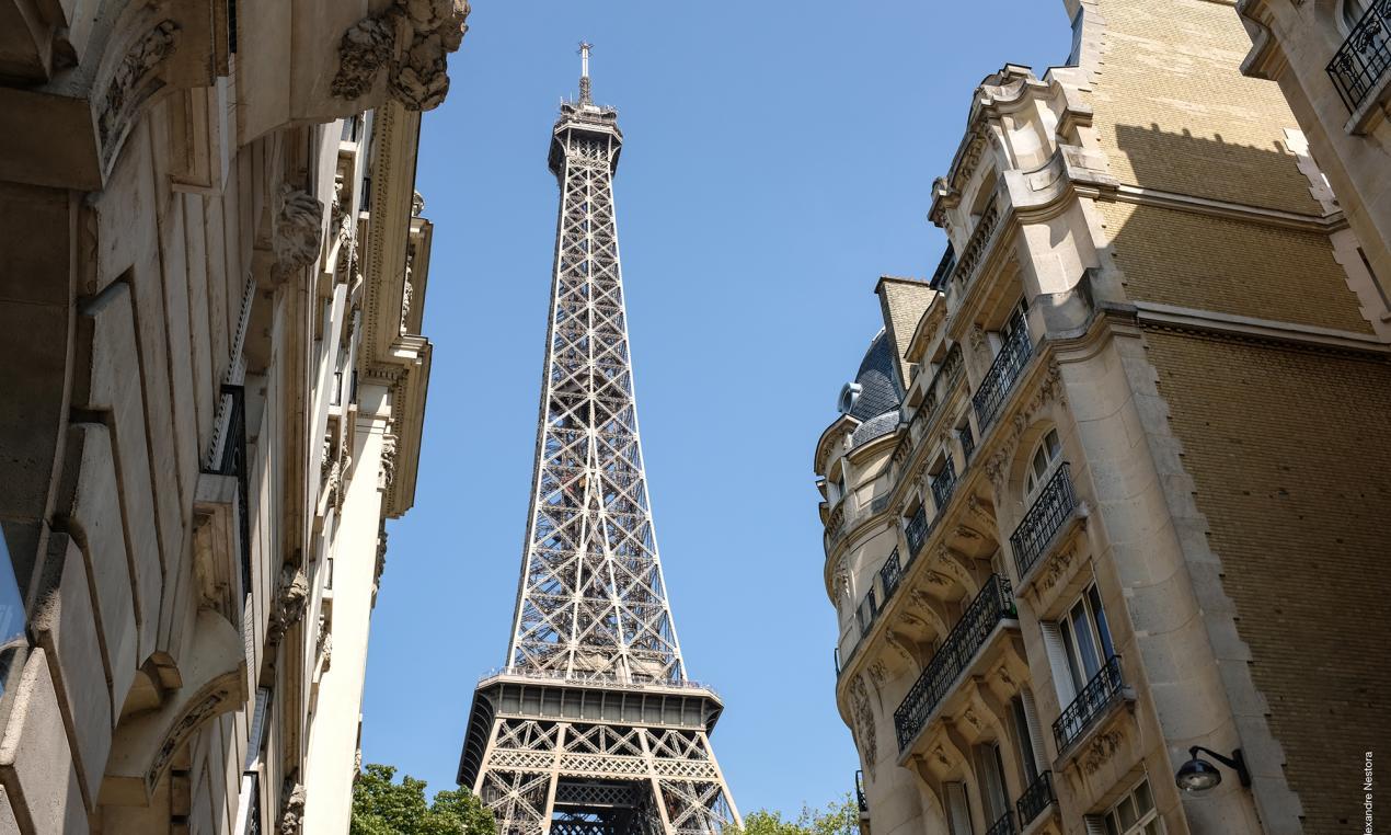 Tour Eiffel de cerca