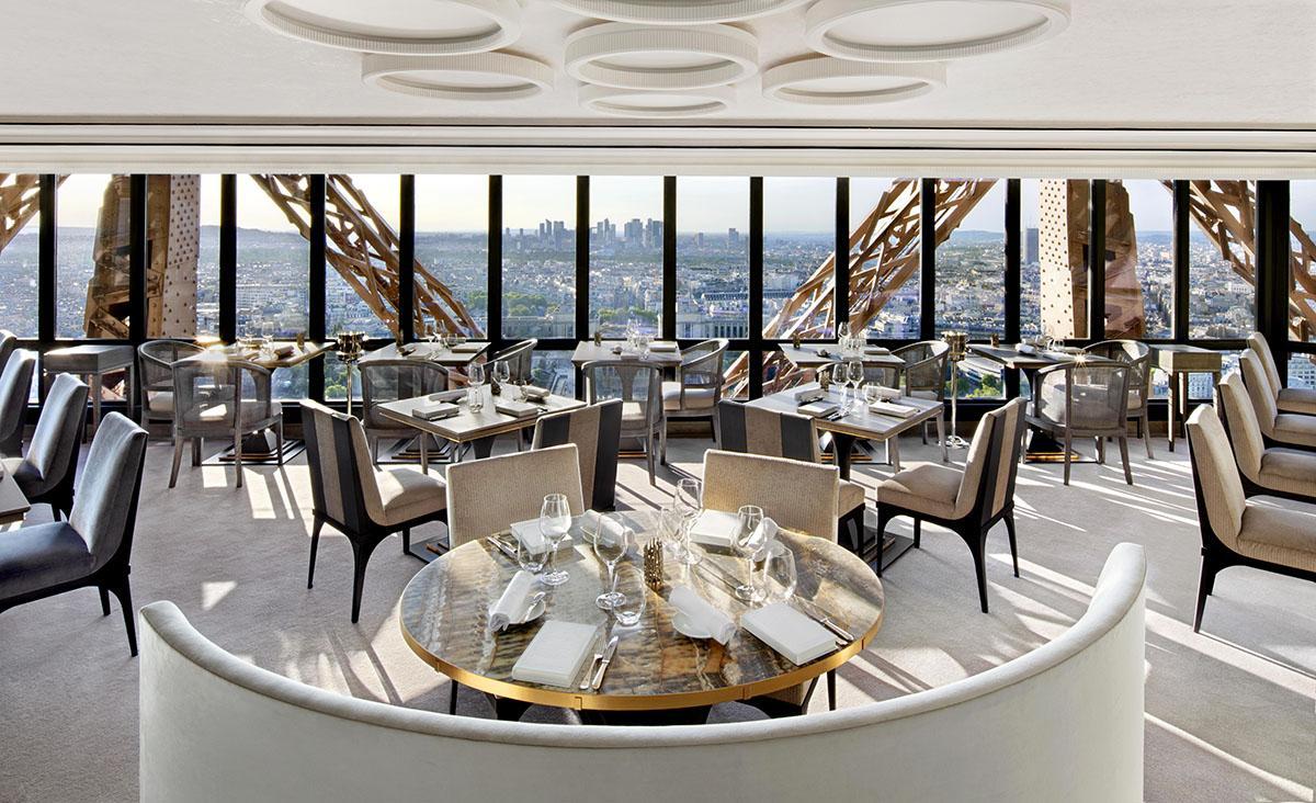 La sala Trocadéro del restaurante Jules Verne