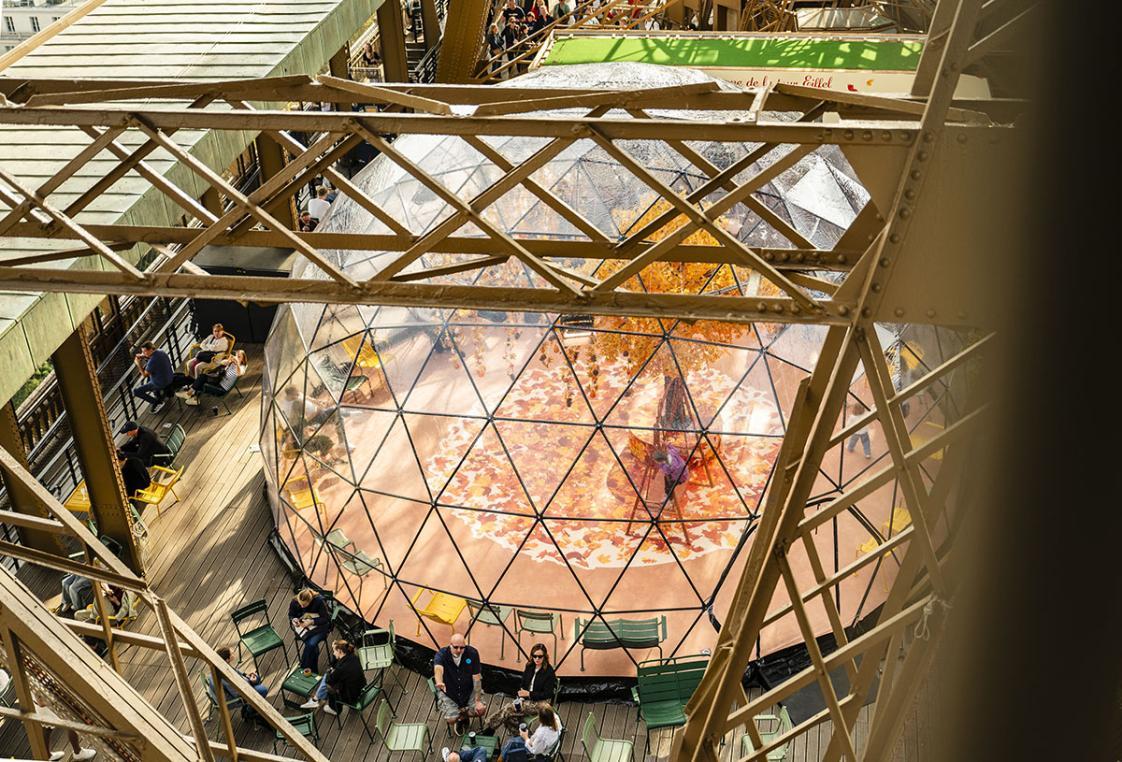 Foto de la terraza en otoño de 2025