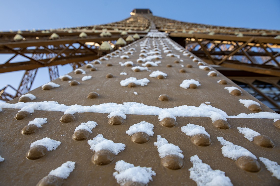 Tour Eiffel Neige 
