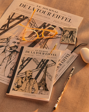 Gustave Eiffel's collection with poster