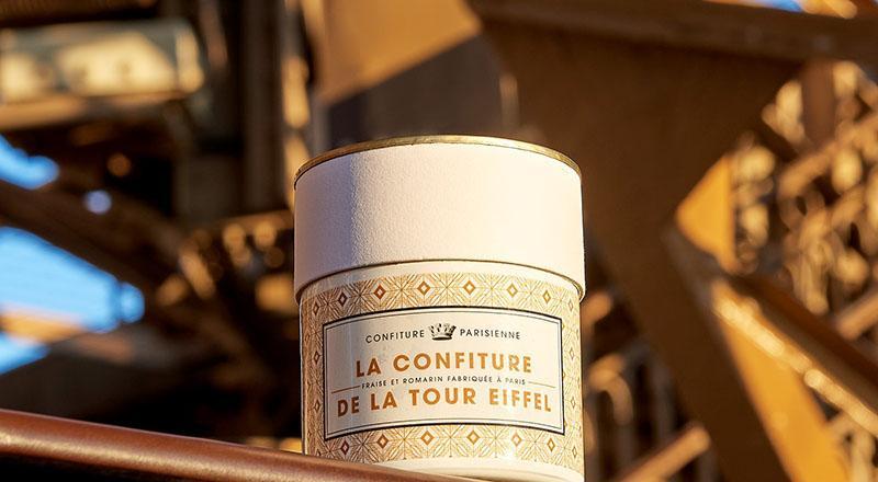 Produit Confiture parisienne et tour Eiffel