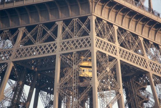 Top of The Eiffel Tower, Paris 