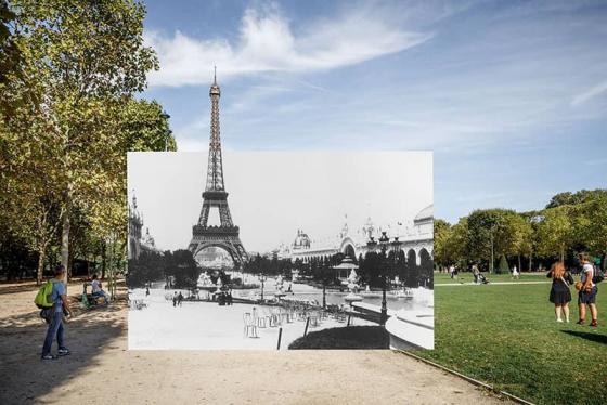 Vue depuis le Champ de Mars