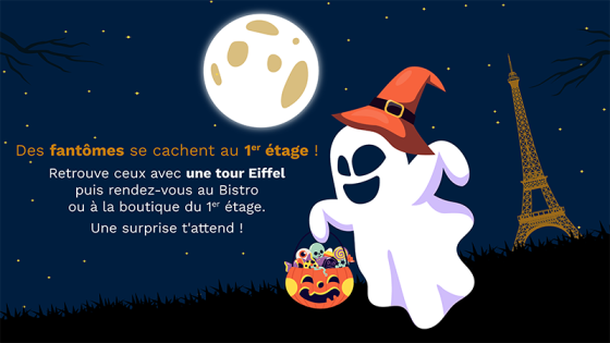 Affiche de l'animation Halloween 2024