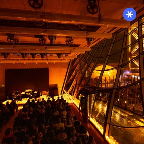 Soirée Candlelight à la tour Eiffel