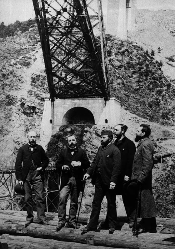 Construction Viaduc Eiffel