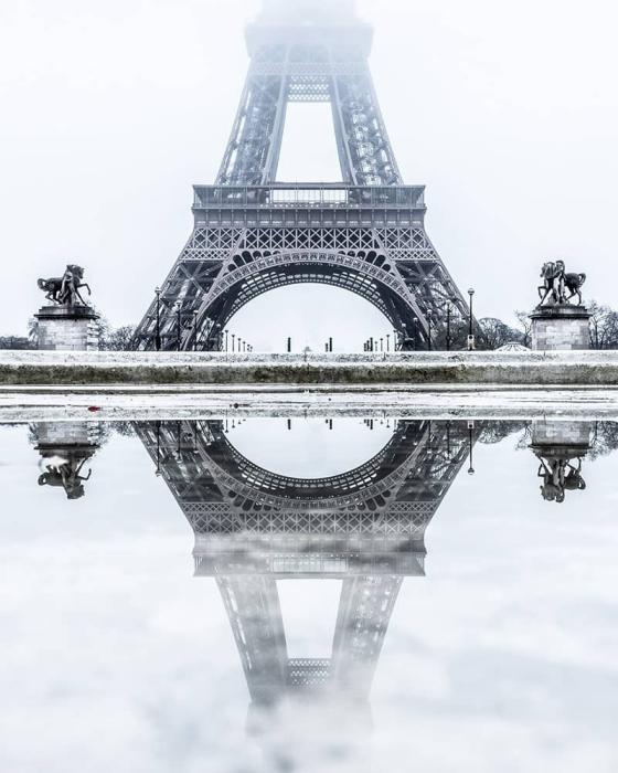 Photo Reflet de la Tour
